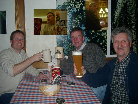 Rainer, Martin und Andy
