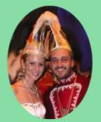 Stadtprinzenpaar Jennifer I. und Martin I.