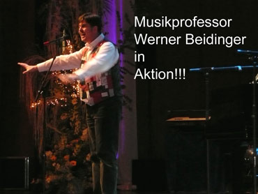 Musikprofessor Werner Beidinger