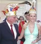 Walter Tschischka, Präsident der Handwerkskammer Mannheim Rhein-Neckar-Odenwald und Stadtprinzessin Jennifer I.