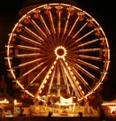 Riesenrad beim Mannheimer Wasserturm